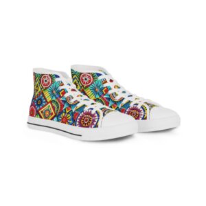 Mosaic Marvels Top Sneakers