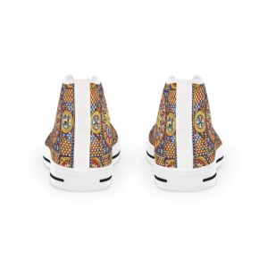 Patterned Pulse High Top Sneakers