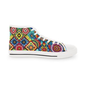 Mosaic Marvels Top Sneakers