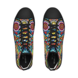 Mosaic Marvels Top Sneakers