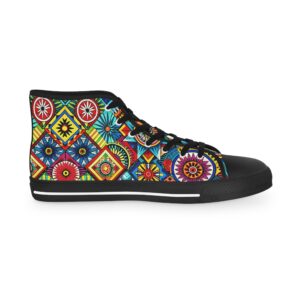 Mosaic Marvels Top Sneakers