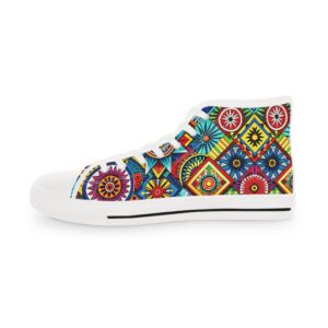 Mosaic Marvels Top Sneakers