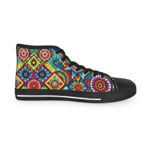 Mosaic Marvels Top Sneakers