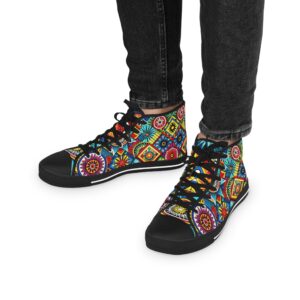 Mosaic Marvels Top Sneakers