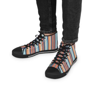 Striped Splash High-Tops