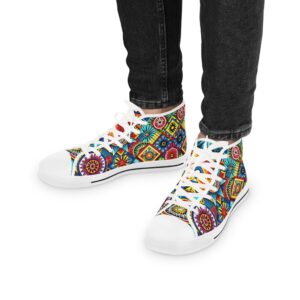 Mosaic Marvels Top Sneakers