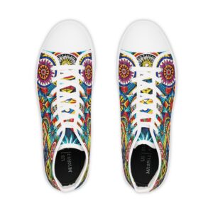 Mosaic Marvels Top Sneakers