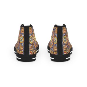 Patterned Pulse High Top Sneakers