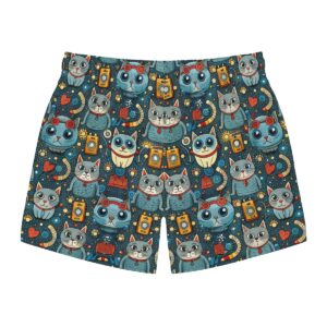 CatCam Vibes Swim Trunks