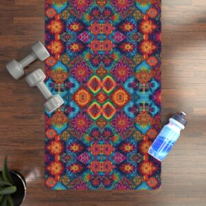 Radiant Flow Rubber Yoga Mat