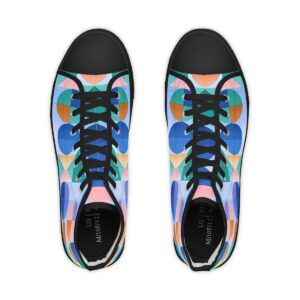 Art Deco High-Tops Sneakers