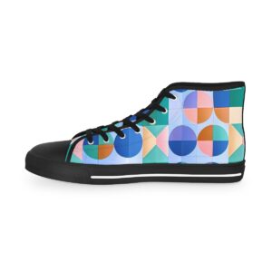 Art Deco High-Tops Sneakers