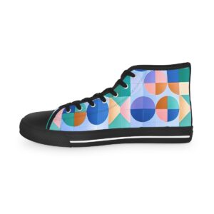 Art Deco High-Tops Sneakers