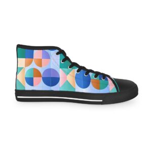 Art Deco High-Tops Sneakers