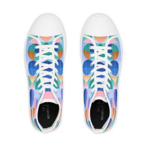 Art Deco High-Tops Sneakers