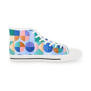 Art Deco High-Tops Sneakers