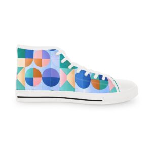 Art Deco High-Tops Sneakers