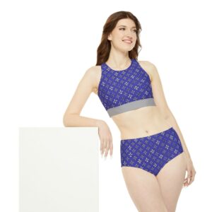 Sapphire Pulse Sporty Bikini