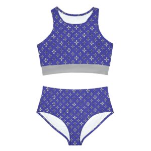 Sapphire Pulse Sporty Bikini