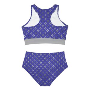 Sapphire Pulse Sporty Bikini