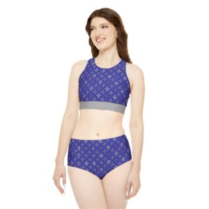 Sapphire Pulse Sporty Bikini