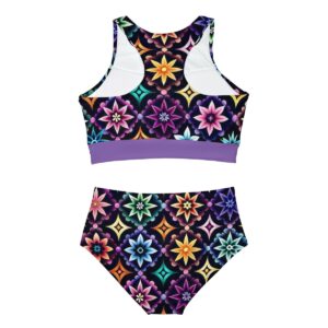 Vivid Blossom Sporty Set