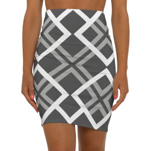 Women’s Mid-Waist Pencil Skirt (AOP)