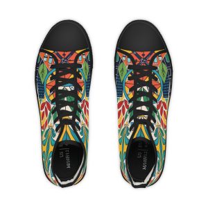 Floral Fusion Kicks Top Sneakers