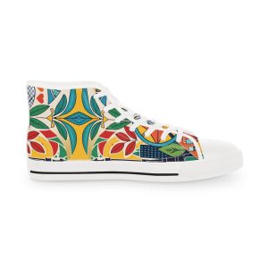 Floral Fusion Kicks Top Sneakers