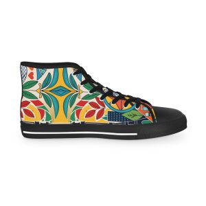 Floral Fusion Kicks Top Sneakers