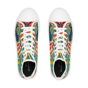 Floral Fusion Kicks Top Sneakers