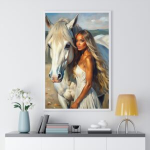 Ethereal Bond – Art for Equestrian Lovers & Home Decor