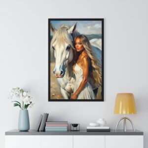 Ethereal Bond – Art for Equestrian Lovers & Home Decor
