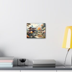 Autumn Serenity Canvas Art – Tranquil Landscape Decor