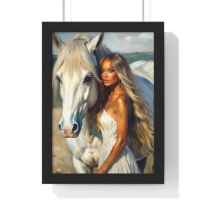 Ethereal Bond – Art for Equestrian Lovers & Home Decor