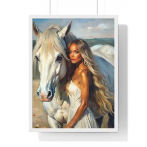 Ethereal Bond – Art for Equestrian Lovers & Home Decor