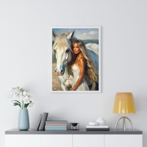 Ethereal Bond – Art for Equestrian Lovers & Home Decor