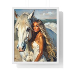 Ethereal Bond – Art for Equestrian Lovers & Home Decor