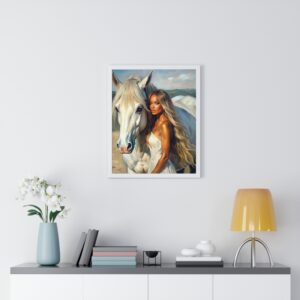 Ethereal Bond – Art for Equestrian Lovers & Home Decor