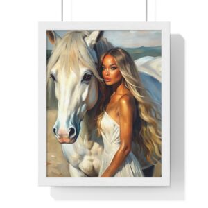 Ethereal Bond – Art for Equestrian Lovers & Home Decor
