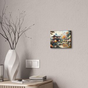 Autumn Serenity Canvas Art – Tranquil Landscape Decor