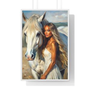 Ethereal Bond – Art for Equestrian Lovers & Home Decor