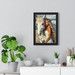 Ethereal Bond – Art for Equestrian Lovers & Home Decor