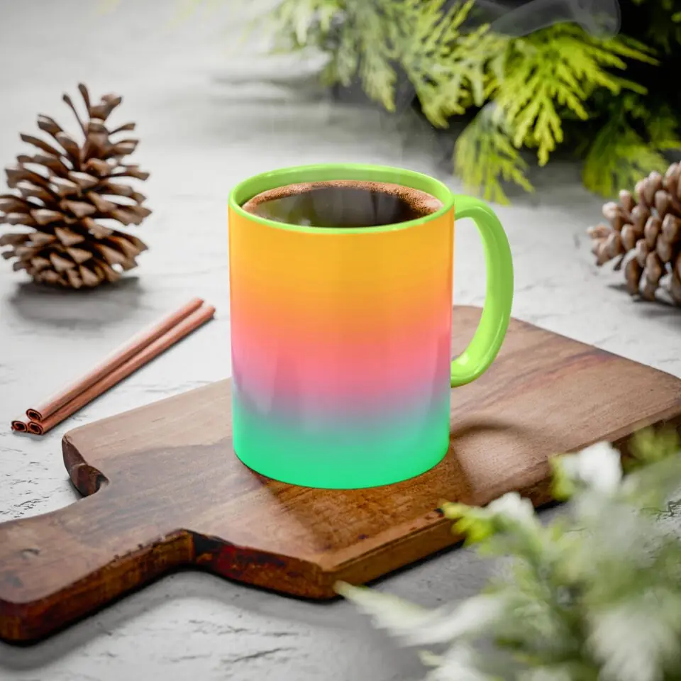 Colorful Mugs, 11oz