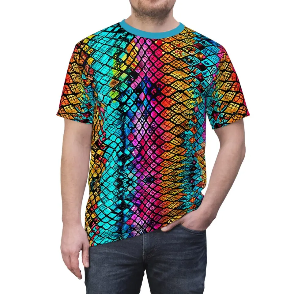 Unisex Cut & Sew Tee (AOP)