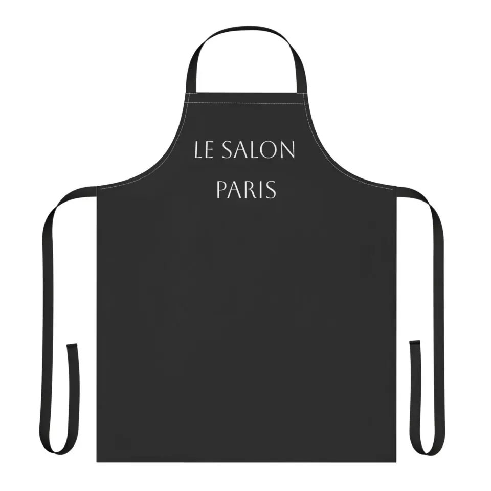 Stylish Black Apron with 5-Color Straps - Perfect for Culinary Enthusiasts & Home Chefs