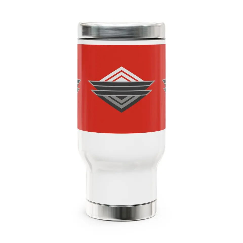 Stainless Steel Travel Mug with Handle, 14oz