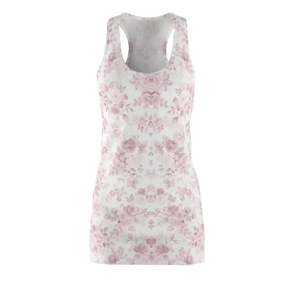 Women's Cut & Sew Racerback Dress (AOP)