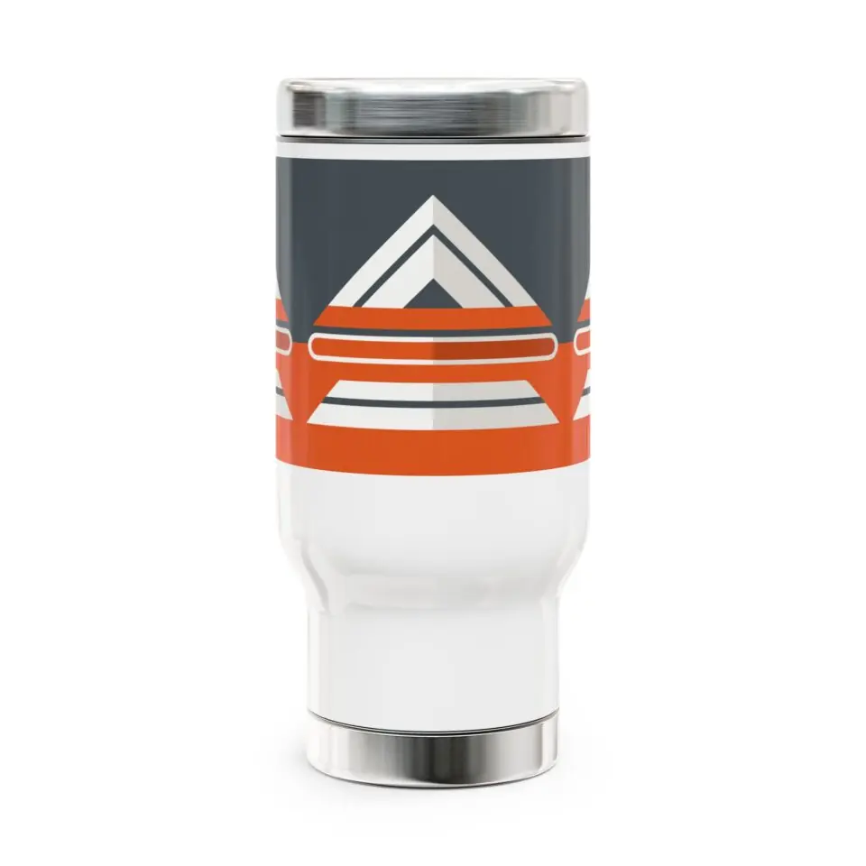 Stainless Steel Travel Mug with Handle, 14oz