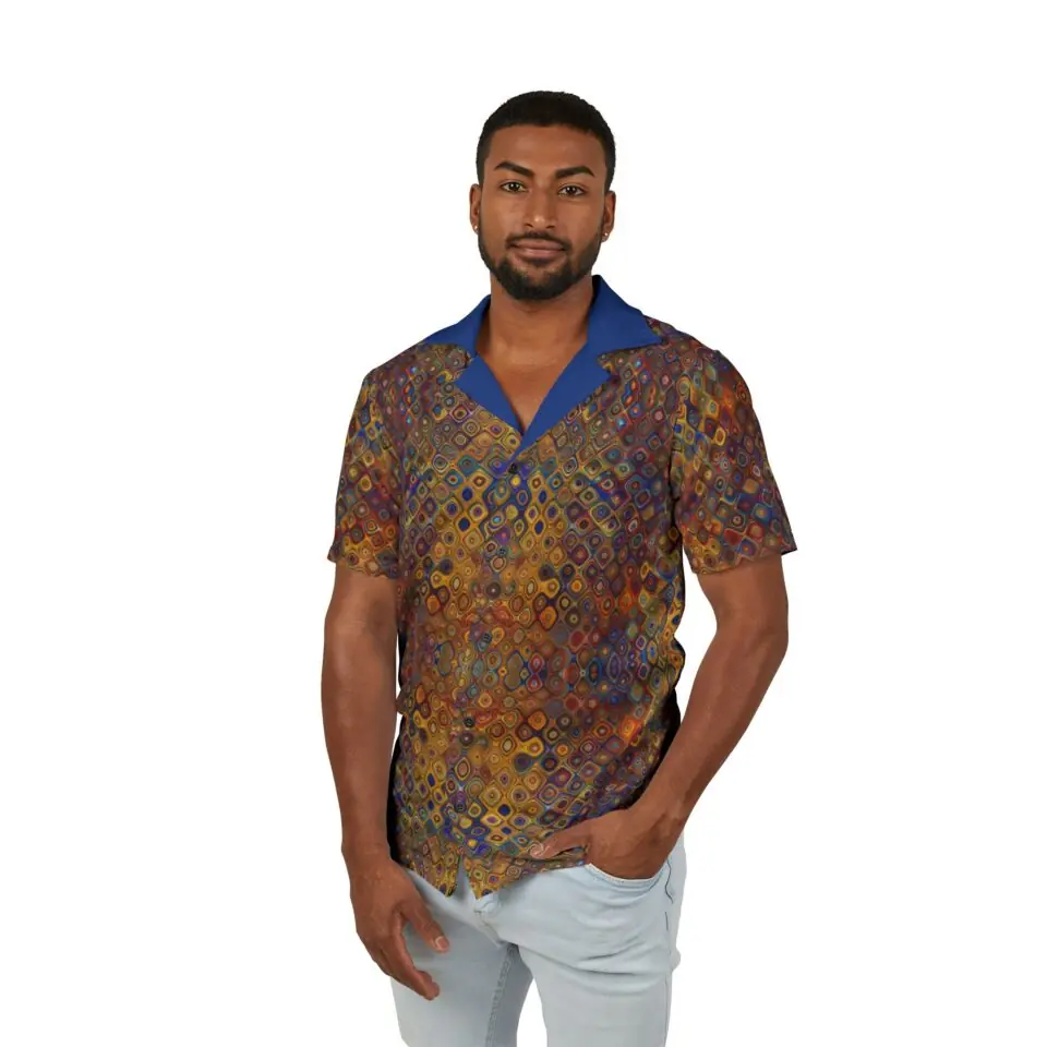 Men's Hawaiian Camp Shirt (AOP)